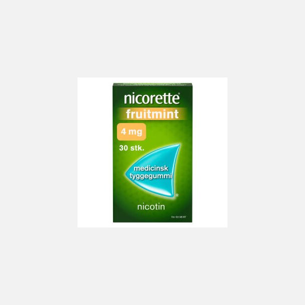 NICORETTE FRUITMIN.MED.TYG 4MG 