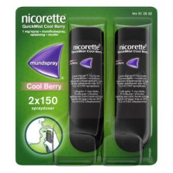  NICORETTE QUICKMIST 1MG/DOSIS 2X 150 DOSER