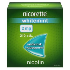  NICORETTE WHITEMIN.MED.TYG 2MG