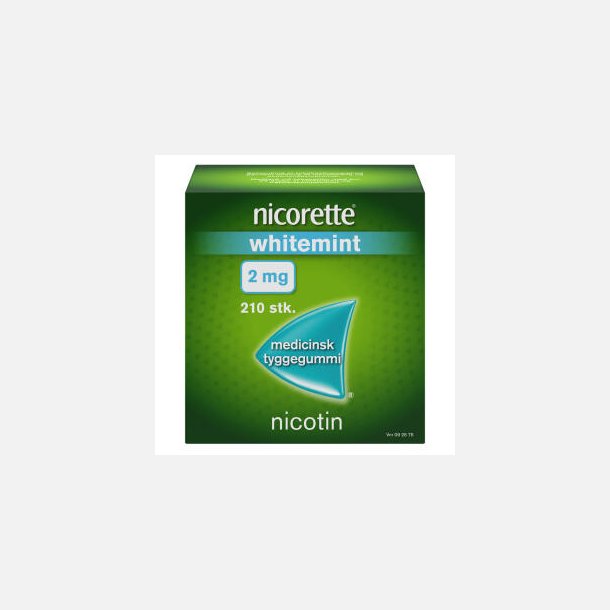  NICORETTE WHITEMIN.MED.TYG 2MG
