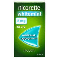  NICORETTE WHITEMIN.MED.TYG 2MG