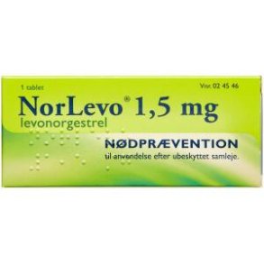 NORLEVO TABL 1,5 MG 1 ST