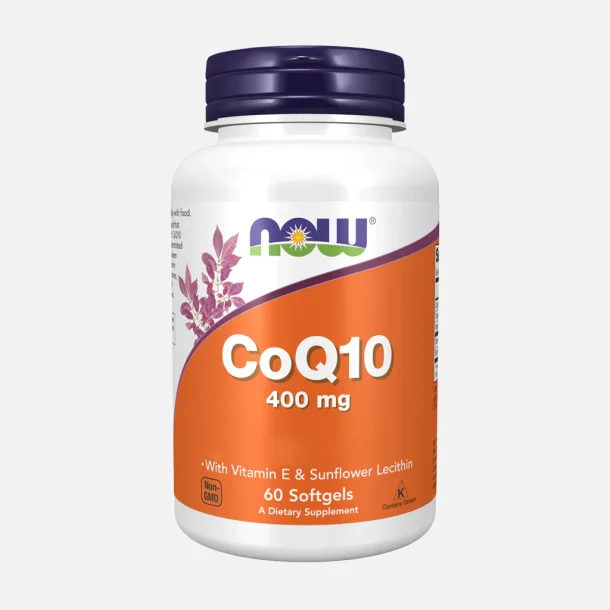 NOW Foods CoQ10 400mg 60.stk