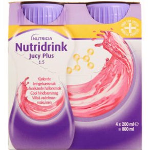 Nutridrink Jucy Plus 4 x 200 ml