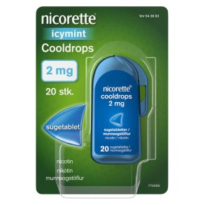 Nicorette Cooldrops Sugetabletter 2mg