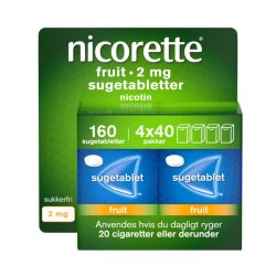 Nicorette Fruit Sugetabletter 2mg