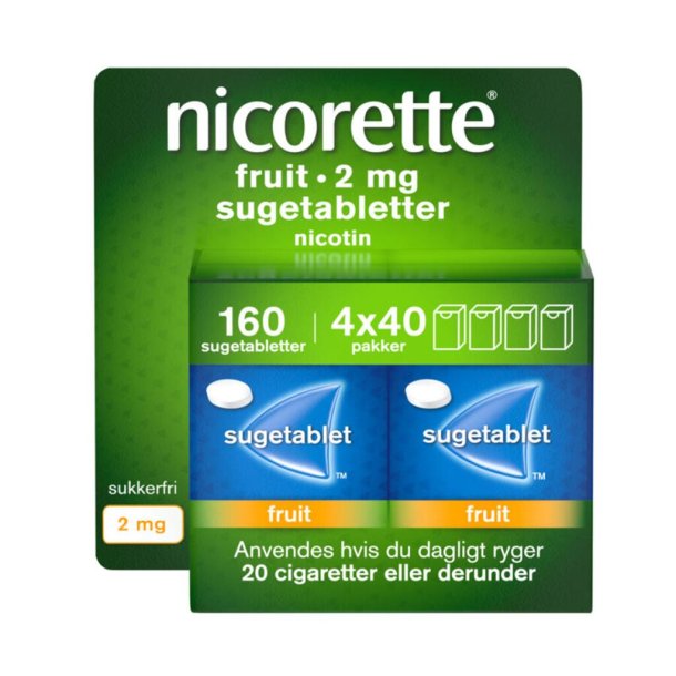 Nicorette Fruit Sugetabletter 2mg