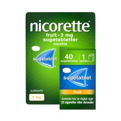Nicorette Fruit Sugetabletter 2mg