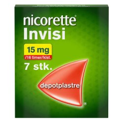 Nicorette Invisi Depotplastre 15mg/16t 