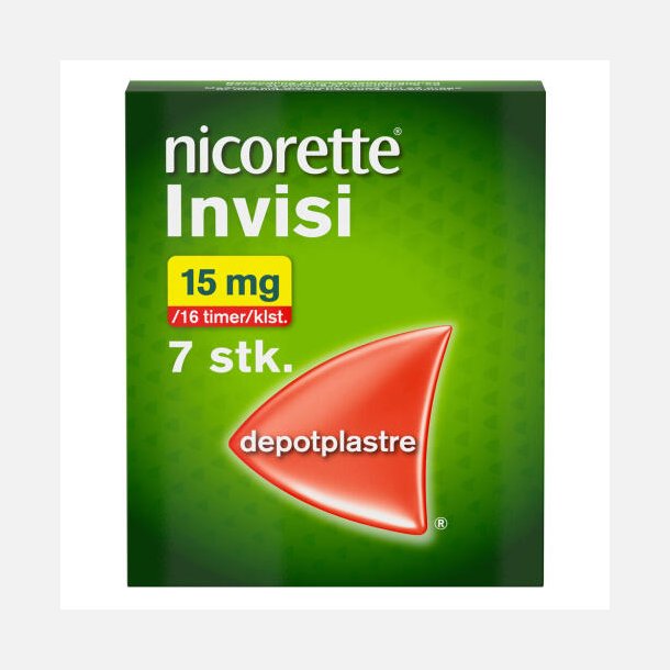 Nicorette Invisi Depotplastre 15mg/16t 