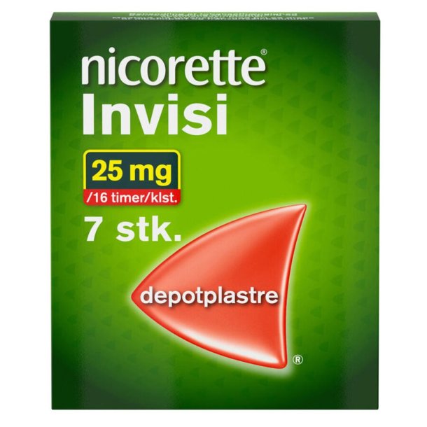 Nicorette Invisi Depotplastre 25mg/16t 