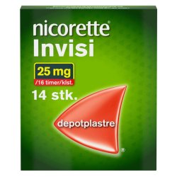 Nicorette Invisi Depotplastre 25mg/16t 