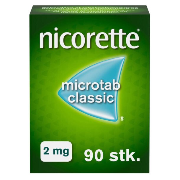 Nicorette Microtab Classic 2mg 90.stk