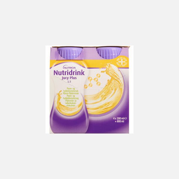  Nutridrink Jucy Plus 4 x 200 ml