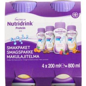  Nutridrink Protein 2.0 Startpakke 4 x 200 ml