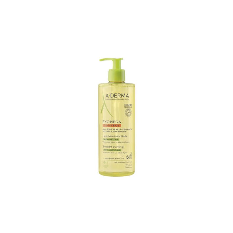 A-DermaExomega Control Shower Oil 500 ml