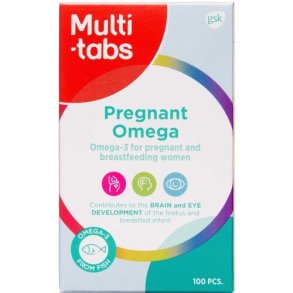 Multi-Tabs Pregnant Omega 100 stk.