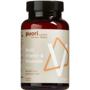 Puori Multi Vitamin & Mineraler � 60 kapsler