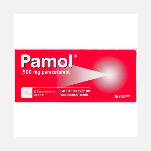 Pamol 500 mg 20 stk 