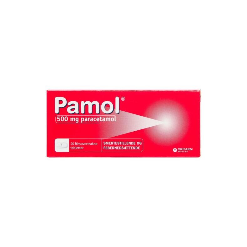 Pamol 500 mg 20 stk 