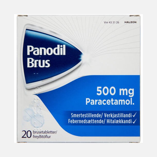 Panodil Tabletter 500mg 20STK +18 r