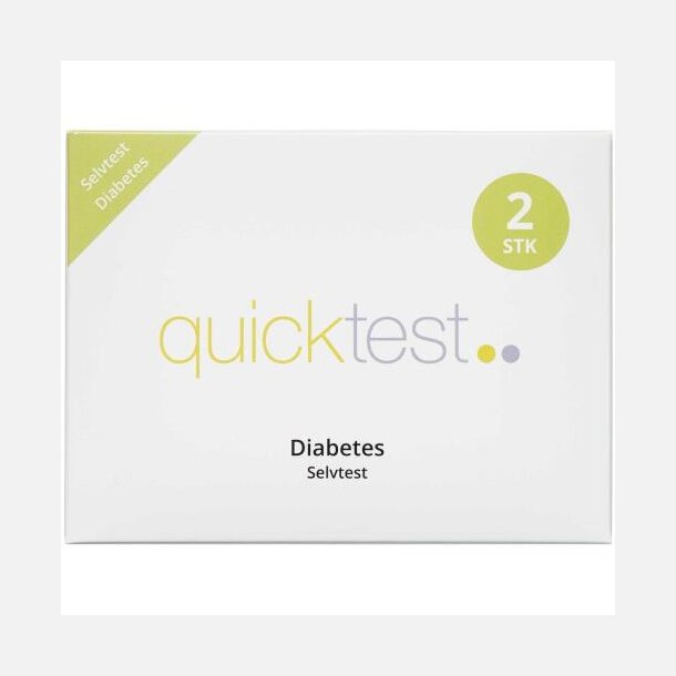 Quicktest Diabetes 2 stk.