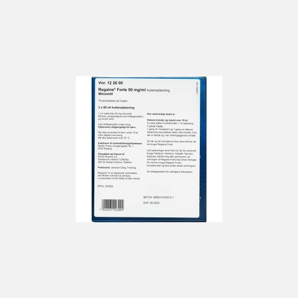 REGAINE FORTE KUTANOPL 50MG/ML 3X60 ML