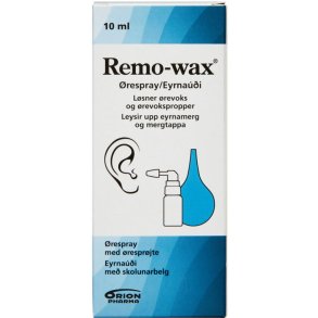 Remo-wax �respray med �respr�jte 10ml