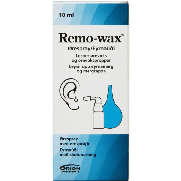 Remo-wax �respray med �respr�jte 10ml