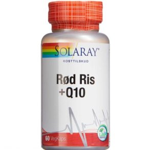 Solaray Rd Ris + Q10 60 stk.