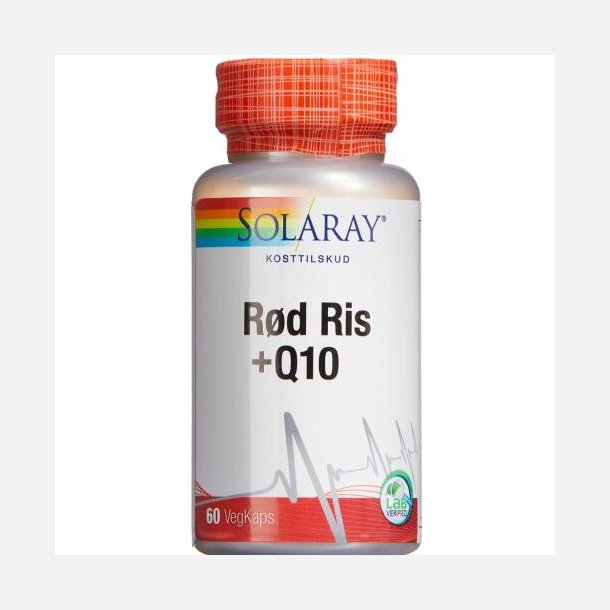 Solaray Rd Ris + Q10 60 stk.