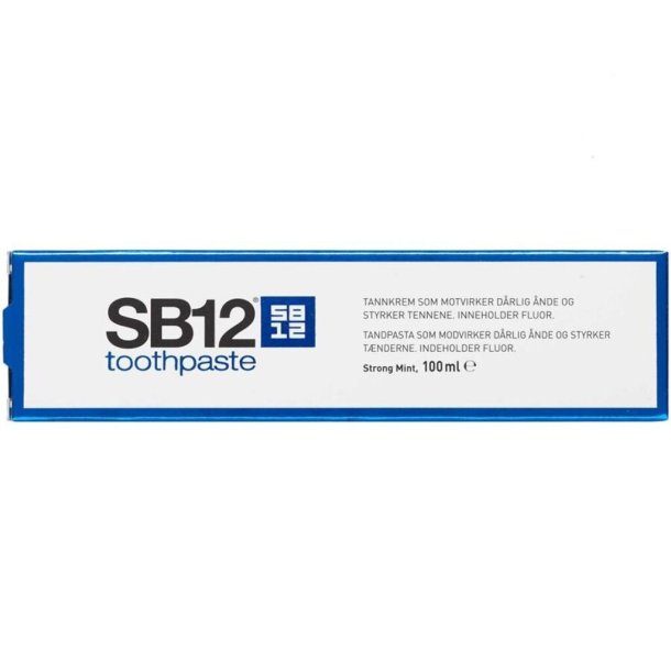 SB12 Tandpasta Strong Mint 100ml