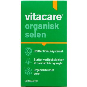 VitaCareOrganisk Selen 90 stk.