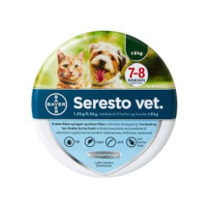 SERESTO VET KAT/HUND UNDER 8KG 1 HALSBND