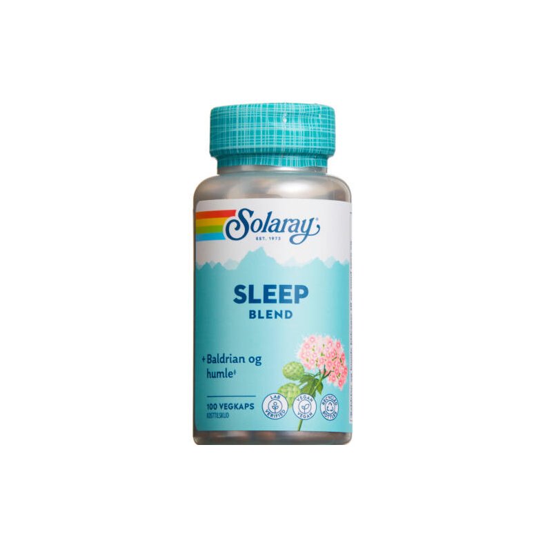 Sleep Blend 100 kapsler - Solaray