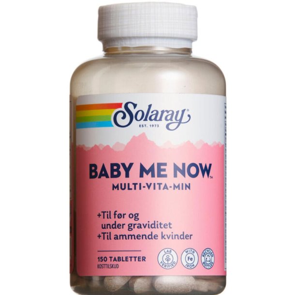 Solaray Baby-Me-Now 150 tabletter 