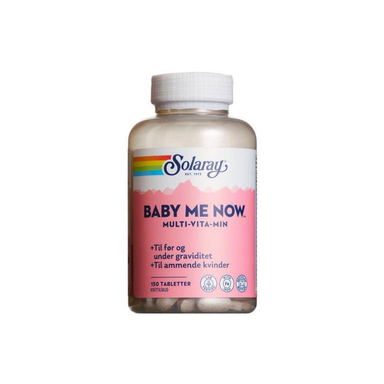 Baby-Me-Now 150 tabletter - Solaray