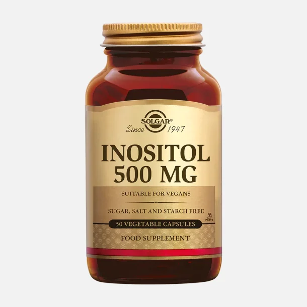 Solgar Inositol 500mg 50 kapsler