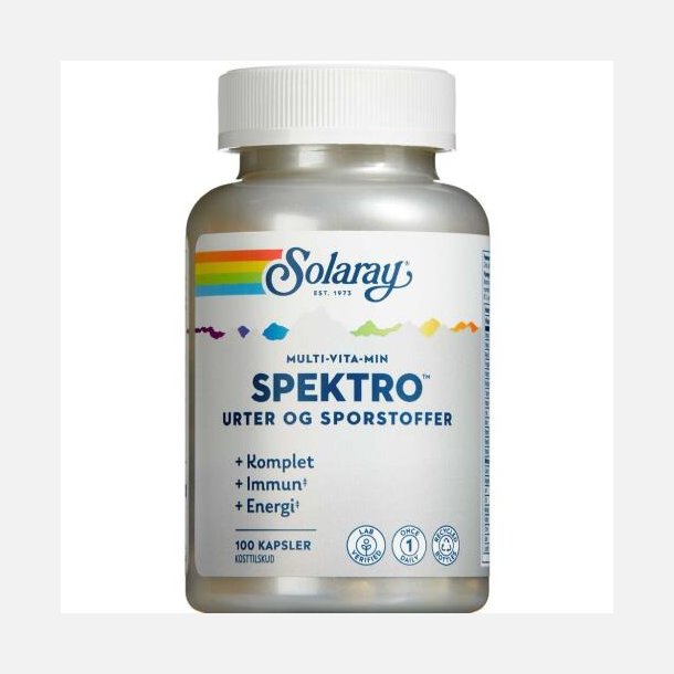 Solaray Spektromulti-vitamin 100stk.