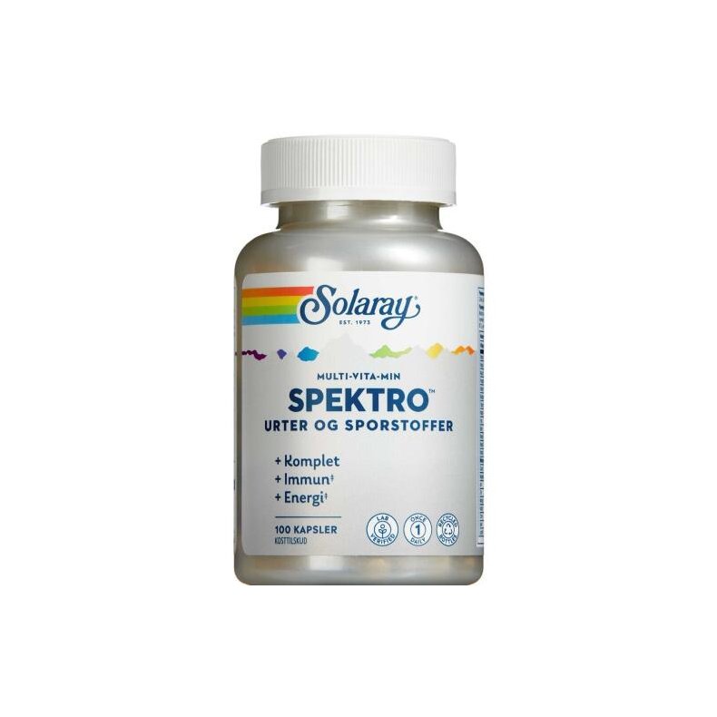 Solaray Spektromulti-vitamin 100stk.