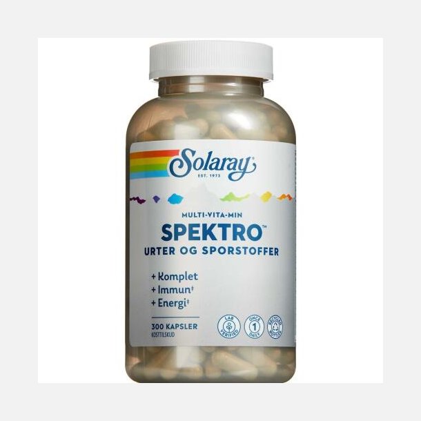 Solaray Spektromulti-vitamin 300 stk.