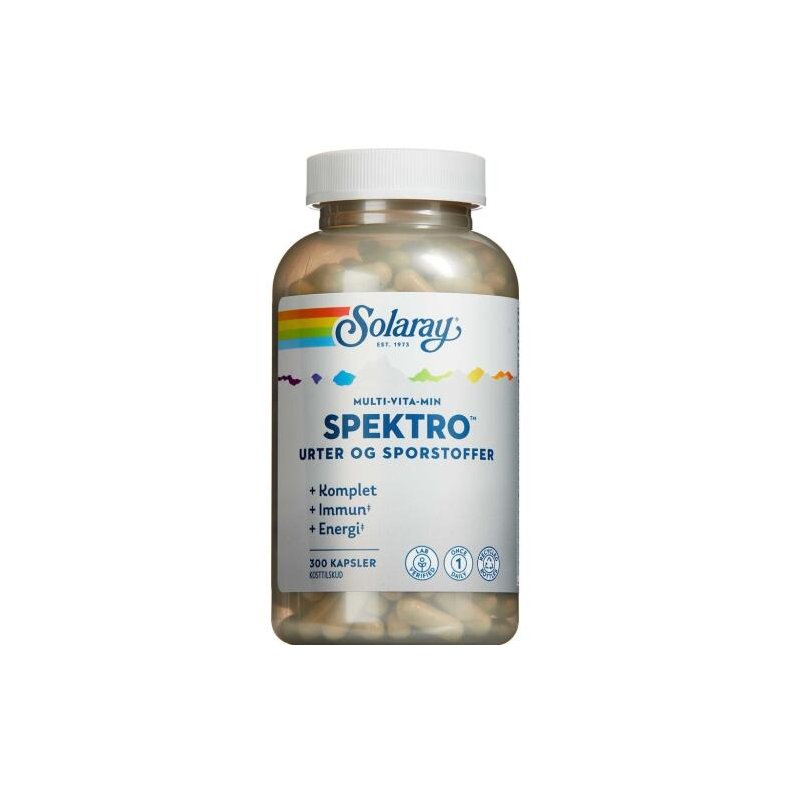 Solaray Spektromulti-vitamin 300 stk.