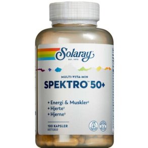 Solaray Spektro 50+ Multivitamin 100 stk.