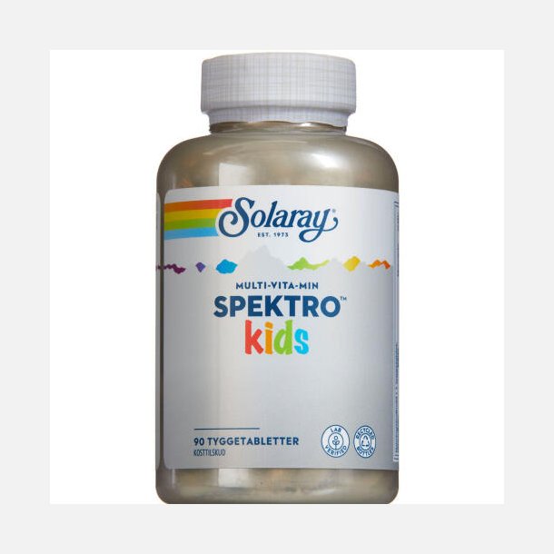 Spektro Kids tyggetabletter 90 stk - Solaray