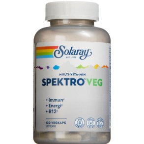 Solaray SpektroVeg Multivitamin 120 stk.