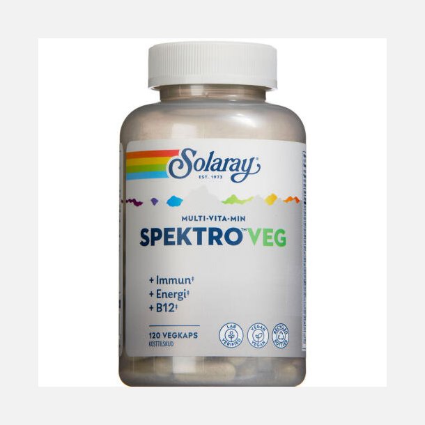 Solaray SpektroVeg Multivitamin 120 stk.