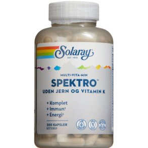 Solaray Spektro Multivitamin 200 stk.