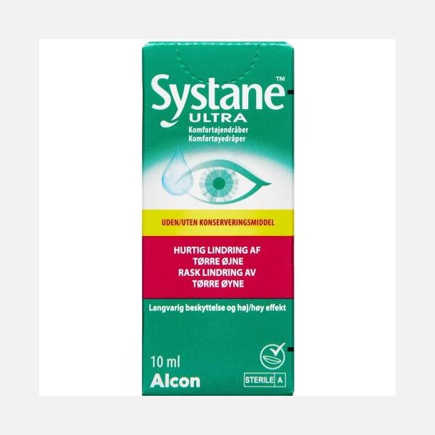 Systane Ultra Komfortjendrber 10 ml