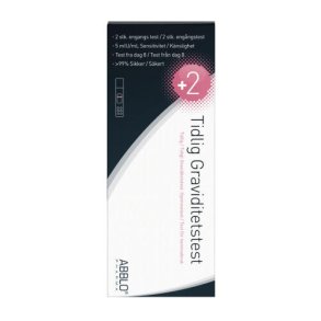 ABBLO Tidlig Graviditetstest 2 stk.