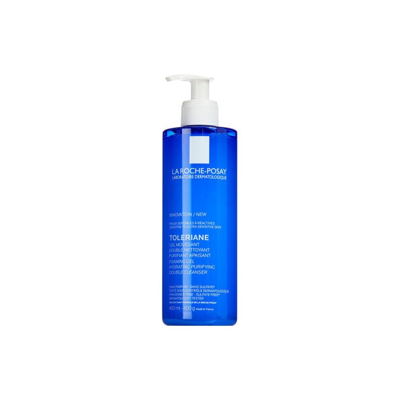 La Roche Posay Toleriane 2 i 1 skummende ansigtsrens 400 ml